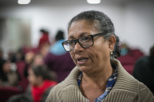 Presidente do sindicato da categoria em Pernambuco, Luiza Batista que dúvidas sobre direitos devem existir por muito tempo|Foto: Guilherme Santos/Sul21
